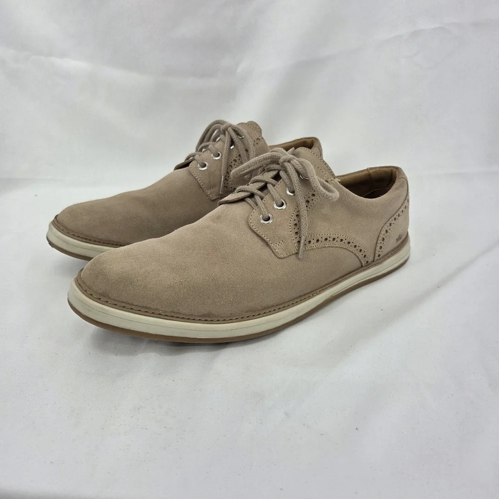 Peter Millar Tan Suede Shoes MS18F15 Men's 10.5